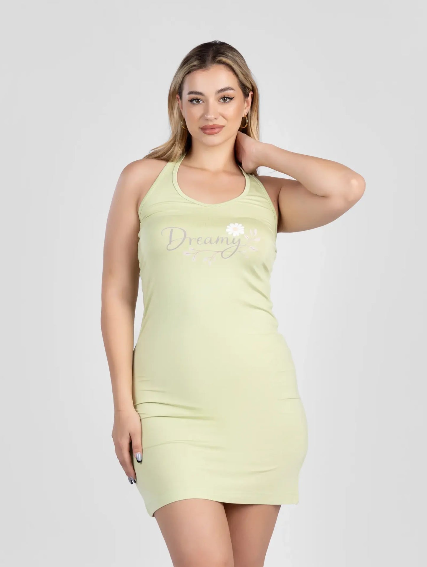 قميص نوم نسائي بطبعة Dreamy
