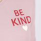 بيجامة نسائية تيشيرت طويل بطبعة Be Kind