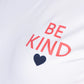 بيجامة نسائية تيشيرت طويل بطبعة Be Kind